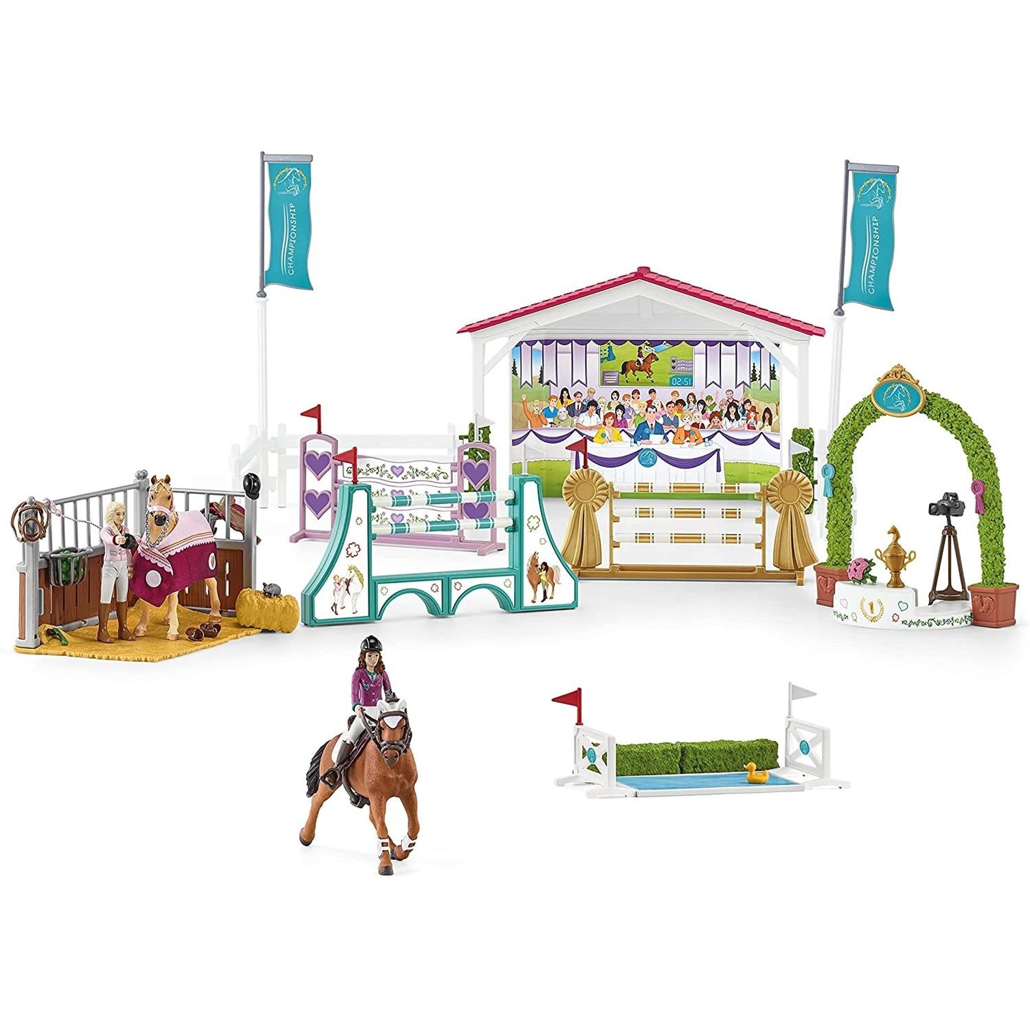 Voir la diapositive 2 : Schleich Horse Club Tournoi équestre entre amis