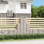Voir la diapositive 1 : VIDAXL 6 gabions en fil galvanise