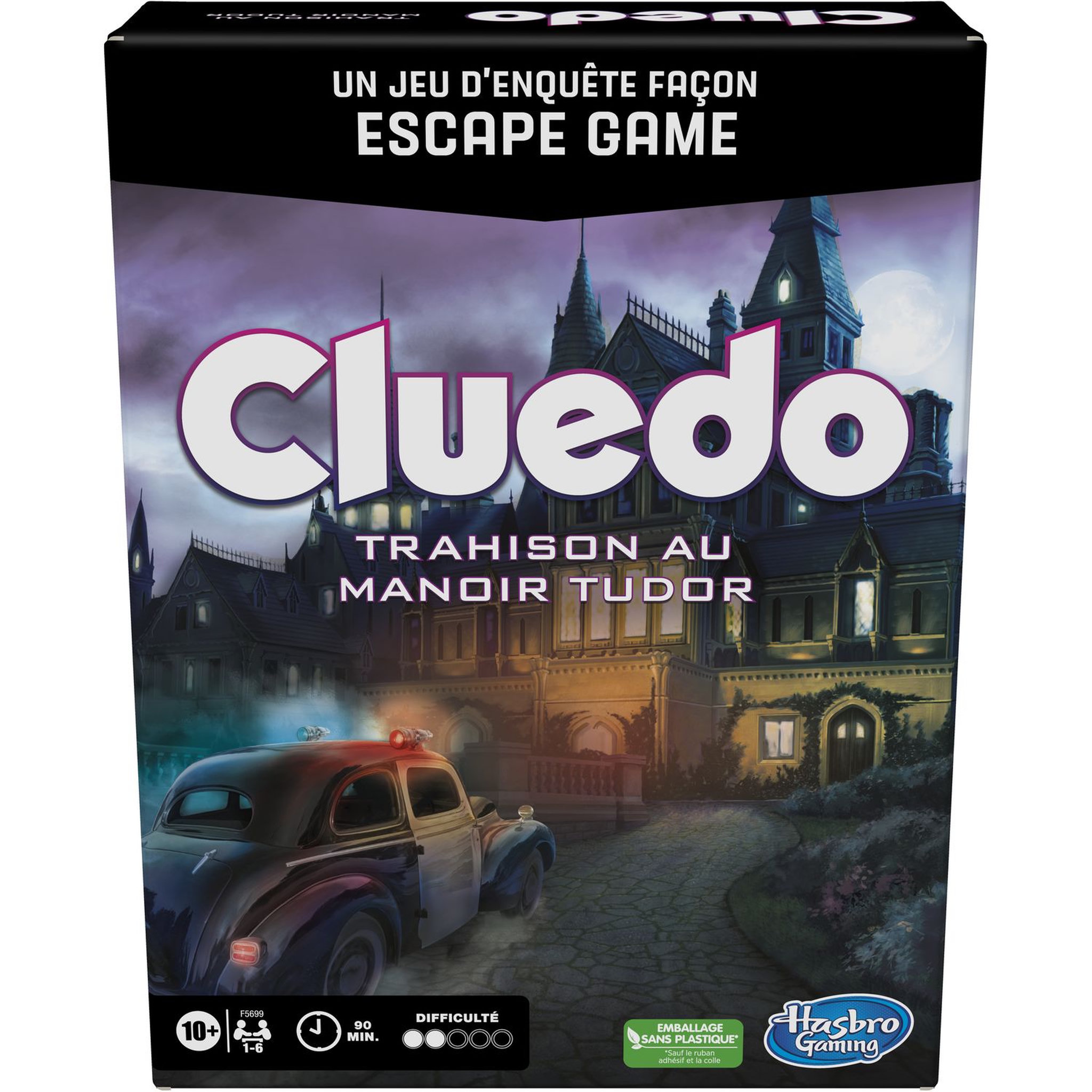 Voir la diapositive 1 : HASBRO Jeu Cluedo Escape Game : Manoir Tudor 