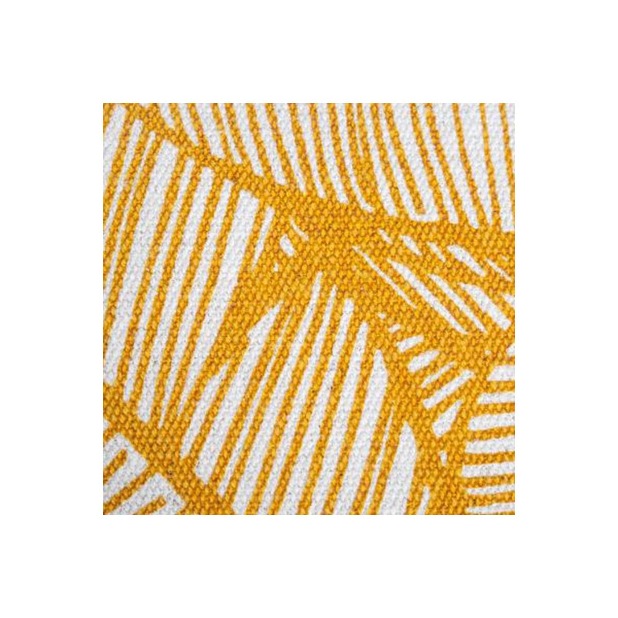 Voir la diapositive 4 : ATMOSPHERA Housse de coussin imprimée  tropique  40x40cm or