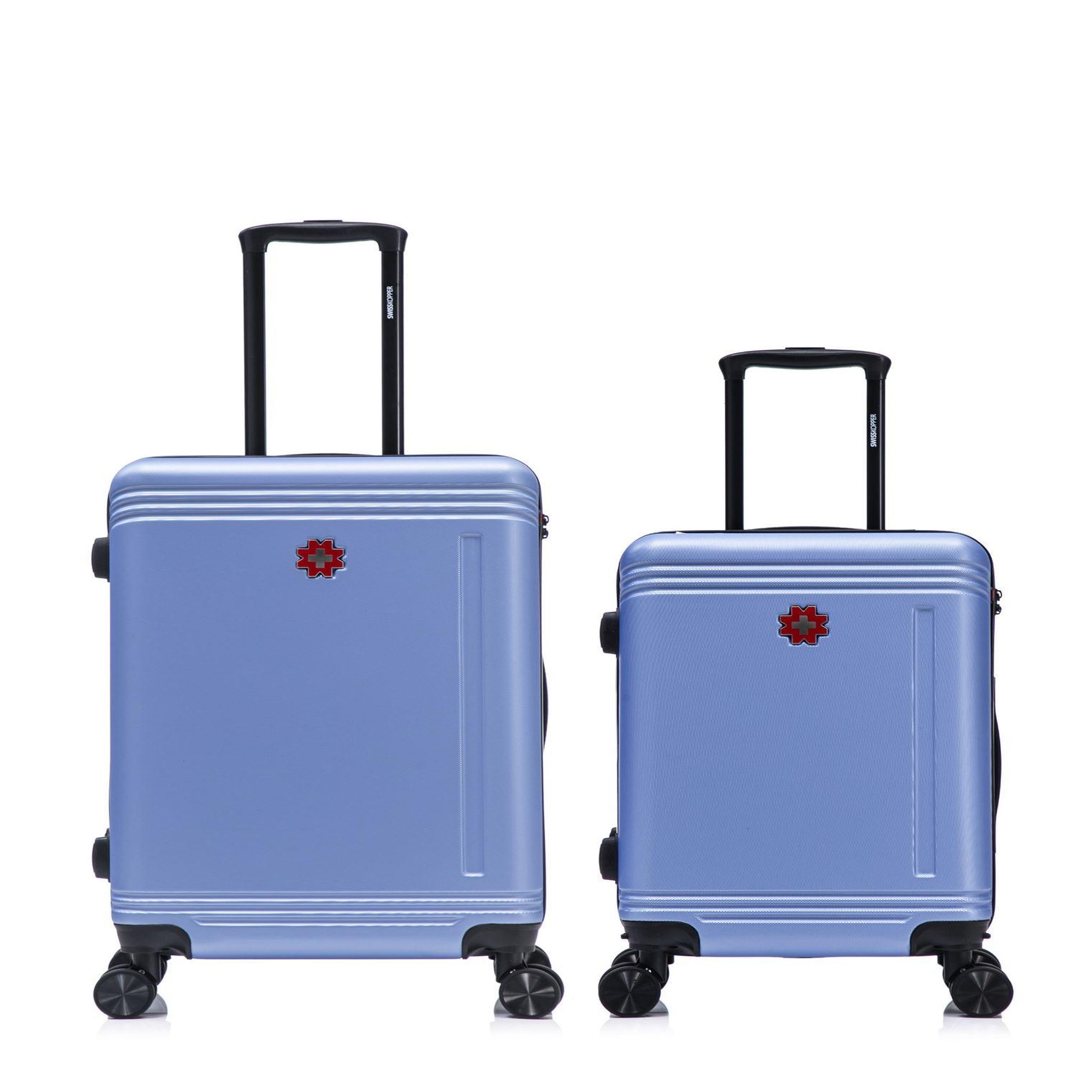 SWISS KOPPER Lot de 2 Valises Rigides Taille Moyenne et Cabine GSTAAD