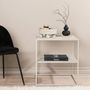 Voir la diapositive 5 : Paris Prix Table d'Appoint Avec Étagère  Netz  60cm Beige