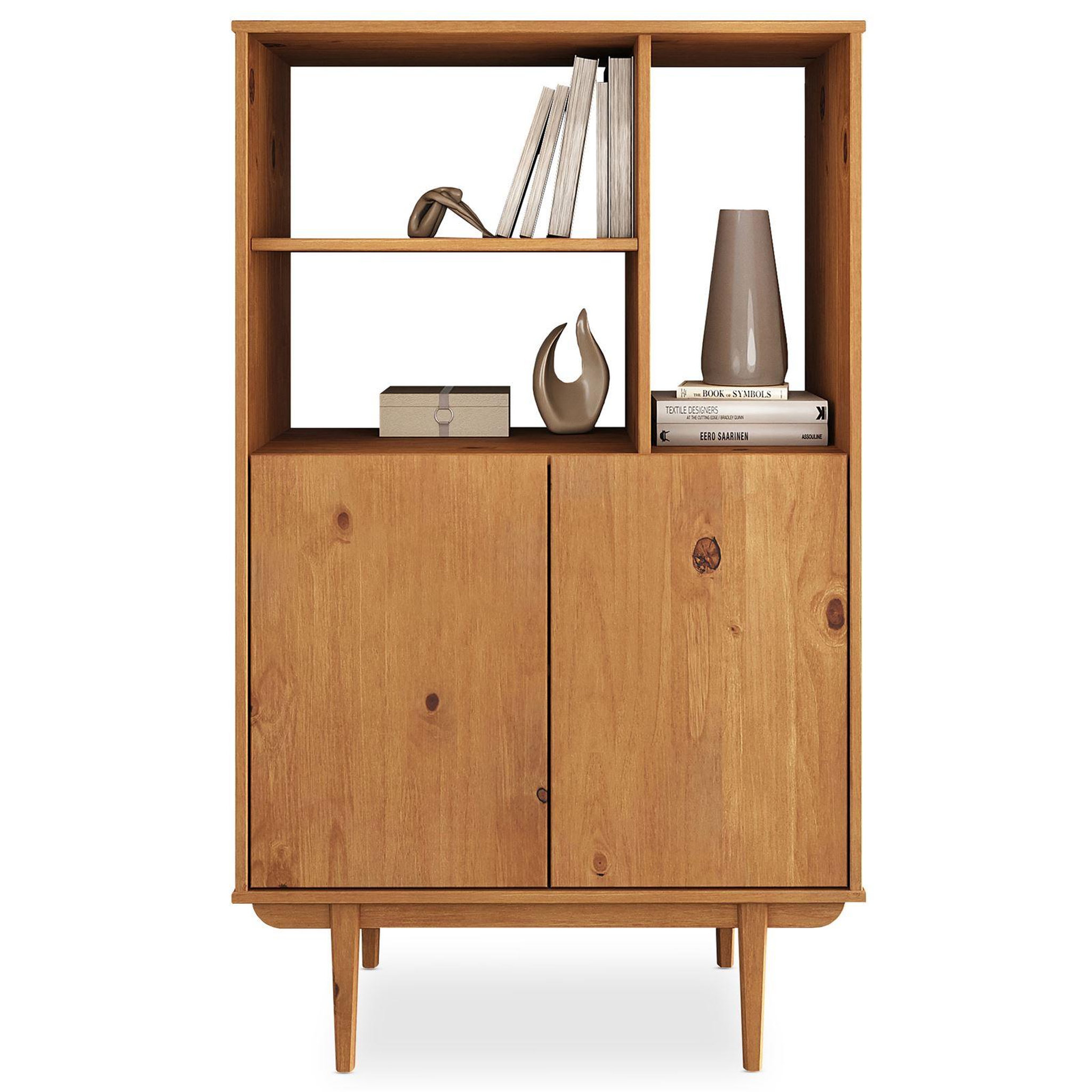 Voir la diapositive 1 : IDIMEX Buffet haut SIMONA H 133 cm en bois massif