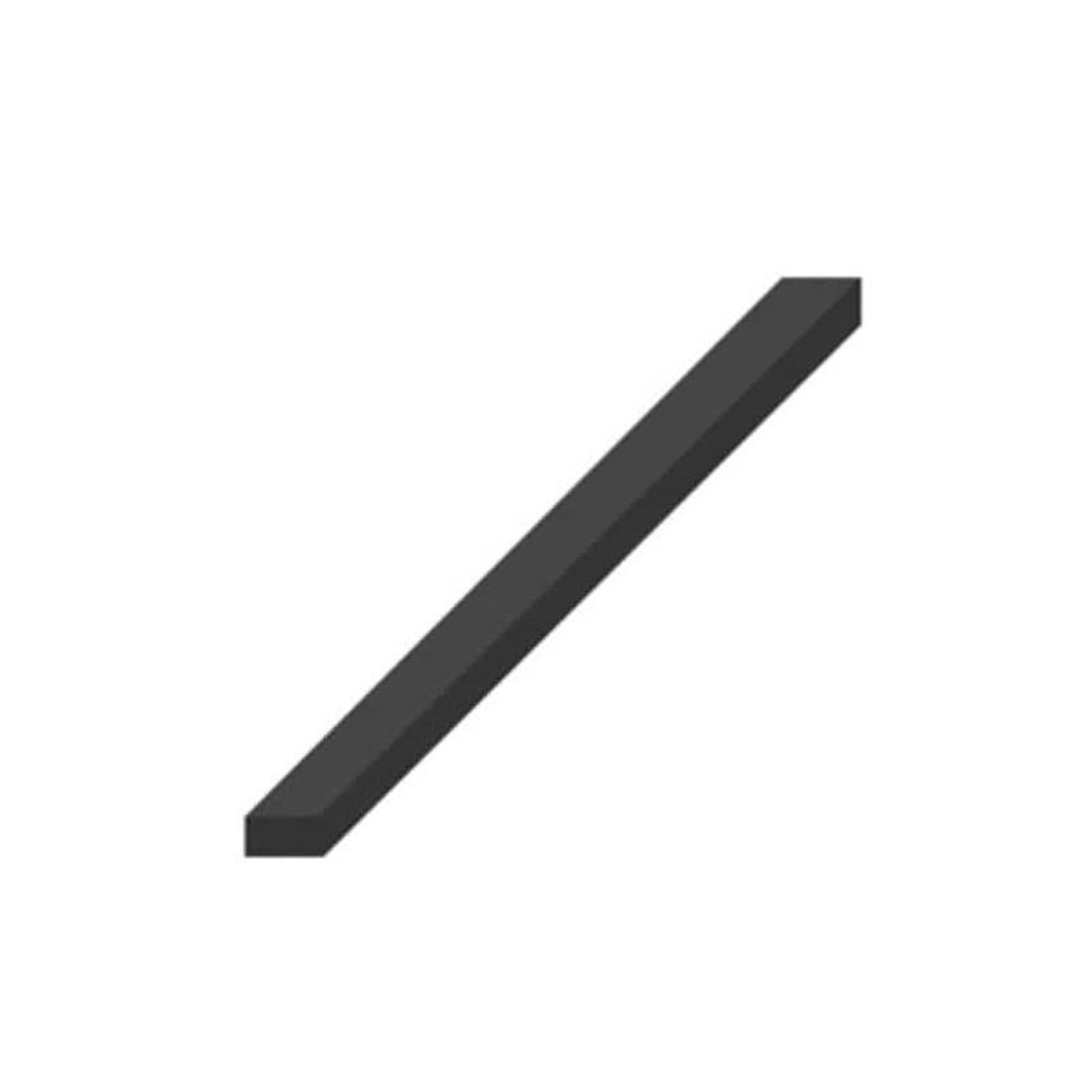 ESPACE-BRICOLAGE Bande caoutchouc spongieux epdm croûté 4 faces noir 20x10mm longueur 1m