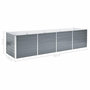 Voir la diapositive 6 : VIDAXL Lit sureleve de jardin Acier galvanise 320x80x77 cm Gris