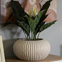 Voir la diapositive 4 : Paris Prix Cache-Pot Design  Mist  35cm Crème