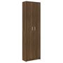 Voir la diapositive 2 : VIDAXL Garde-robe couloir Chene marron 55x25x189 cm Bois d'ingenierie