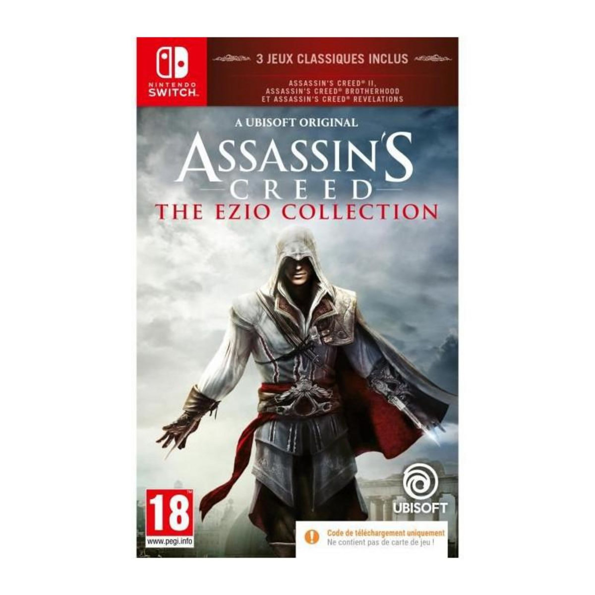 UBISOFT ASSASSIN'S CREED THE EZIO COLLECTION CODE IN BOX Jeu Switch