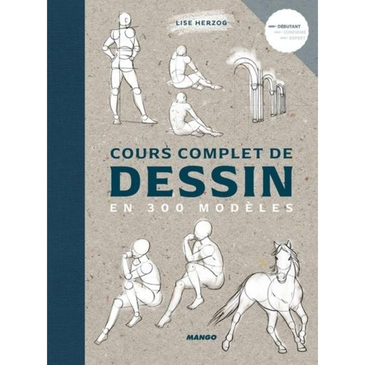 COURS COMPLET DE DESSIN EN 300 MODELES, Herzog Lise