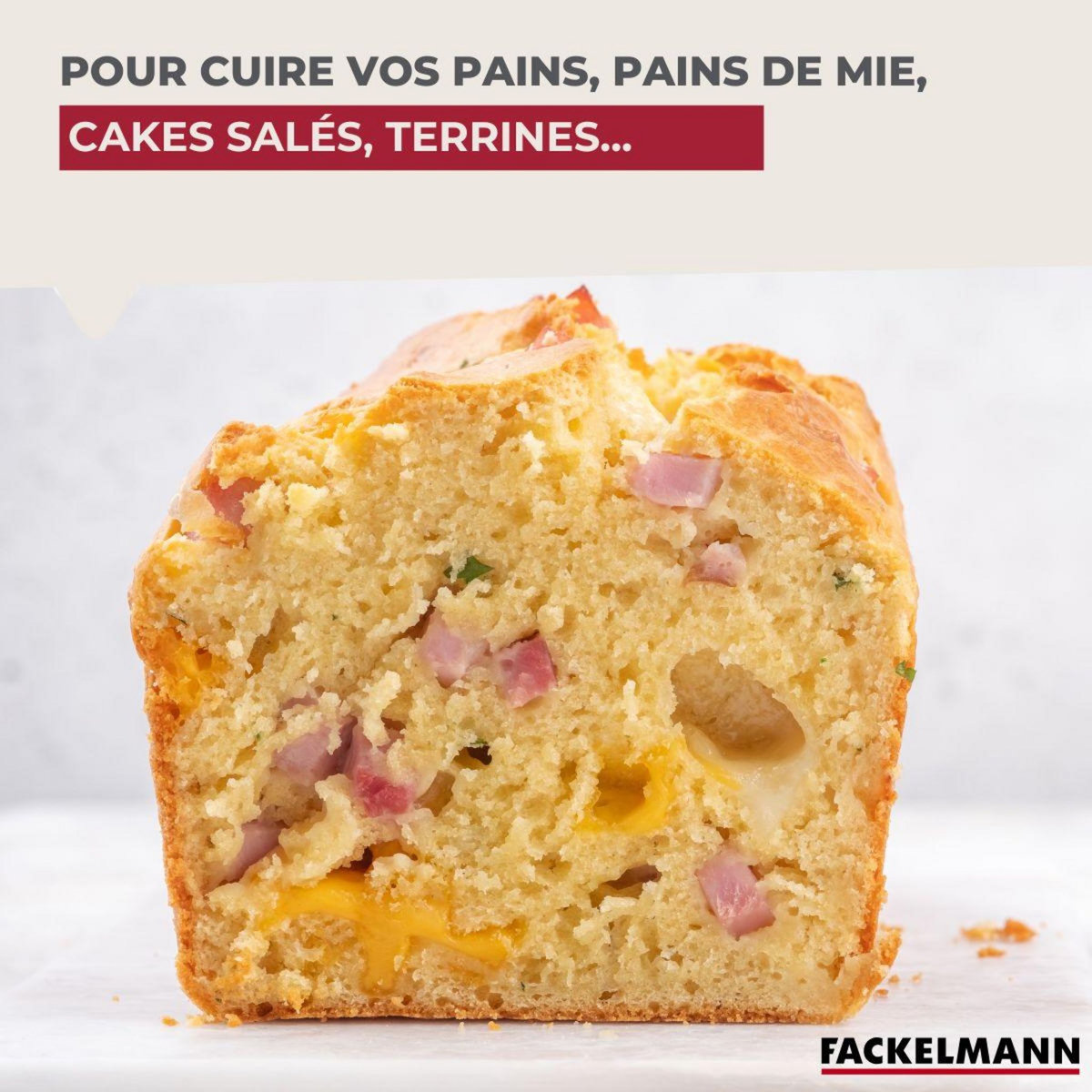 Fackelmann Moule à pain et à cake émaillé 29 cm Fackelmann