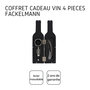 Voir la diapositive 4 : Fackelmann Coffret cadeau pour bouteille de vin Fackelmann