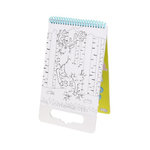 Paris Prix Cahier de Coloriage  Poignée  15x25cm Blanc