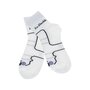 THYO Chaussette Socquettes - 1 paire - Coutures plates - Anti ampoule - Sans bouclette - Randonnée - Fine - La Double