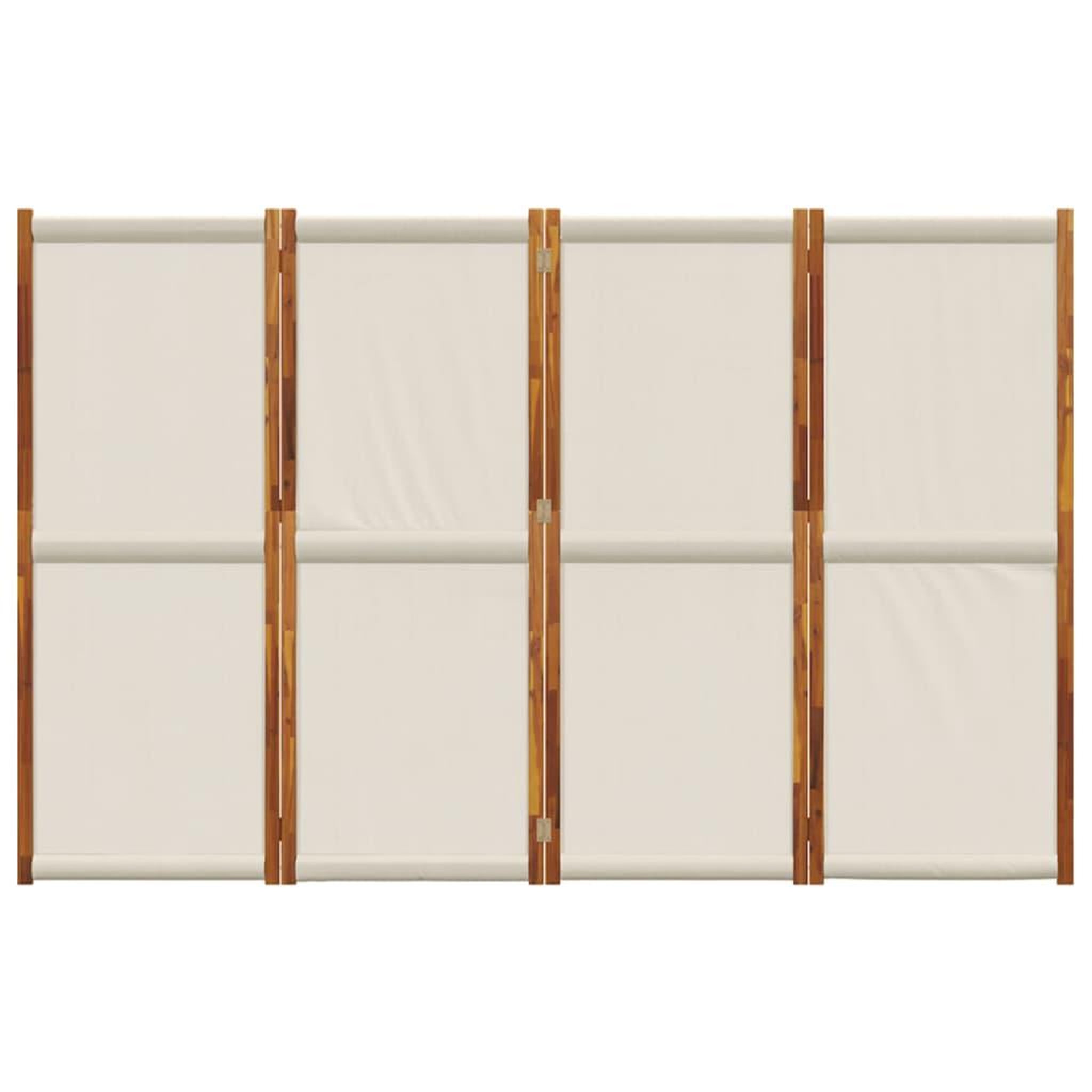 Voir la diapositive 4 : VIDAXL Cloison de separation 4 panneaux gris clair 280x180 cm
