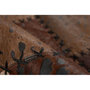 Voir la diapositive 3 : Paris Prix Tapis Patchwork en Cuir Fait Main  Voila  Marron