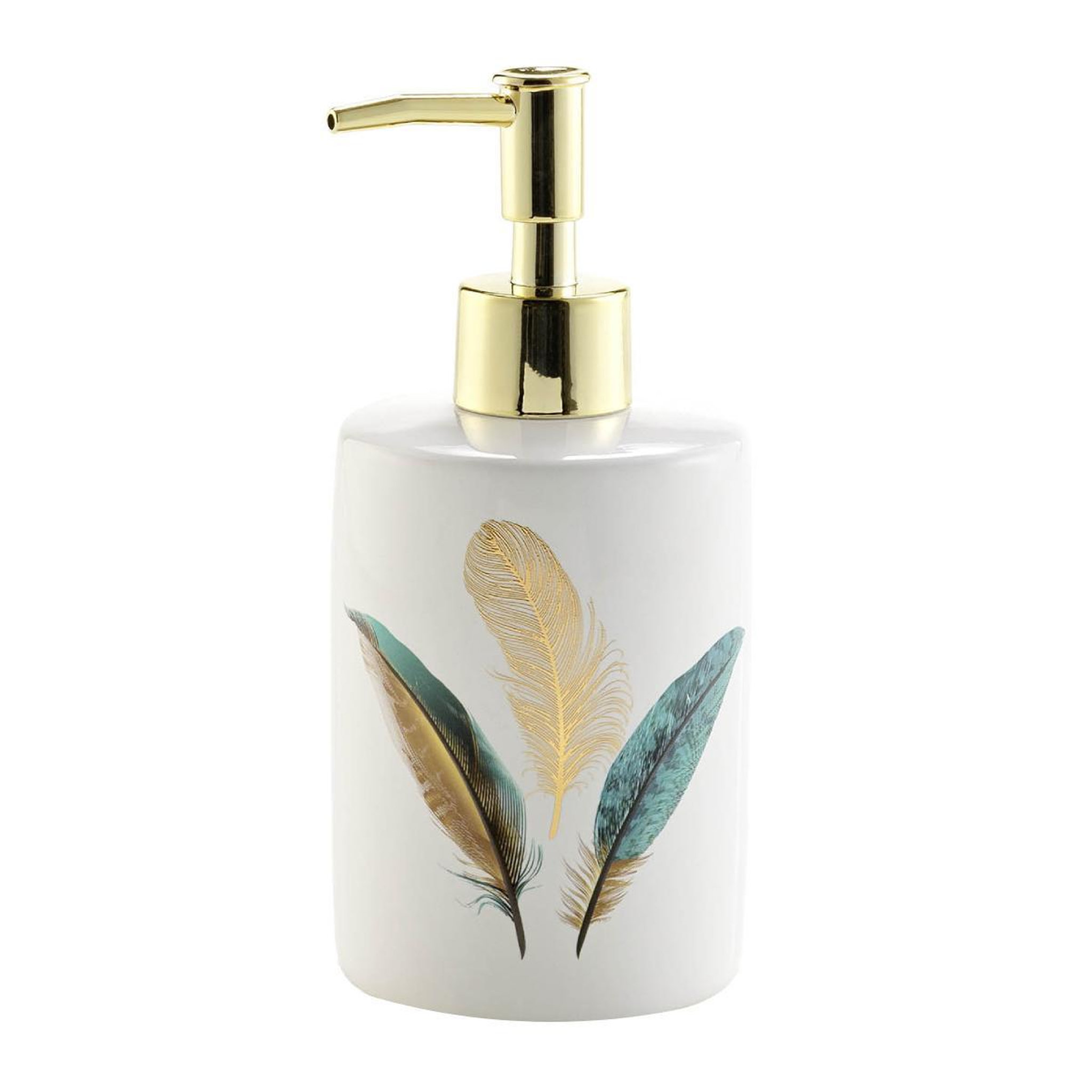 Douceur d'Intérieur Distributeur de savon  plumiss  17cm multicolore