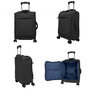Voir la diapositive 3 : David Jones Lot de 3 valises souples dont 1 valise cabine