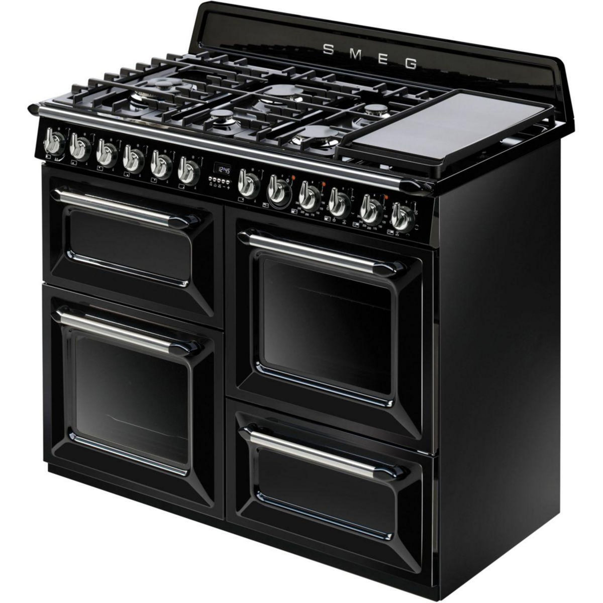 SMEG Piano de cuisson gaz TR4110BL1