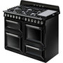 Voir la diapositive 4 : SMEG Piano de cuisson gaz TR4110BL1