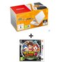Console New Nintendo 2DS XL BLANC/ORANGE + YO KAI WATCH 2 : Esprits Farceurs