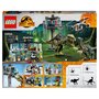 Voir la diapositive 9 : LEGO Jurassic World 76949 L&rsquo;Attaque du Giganotosaurus et du Therizinosaurus, Jouet Dino