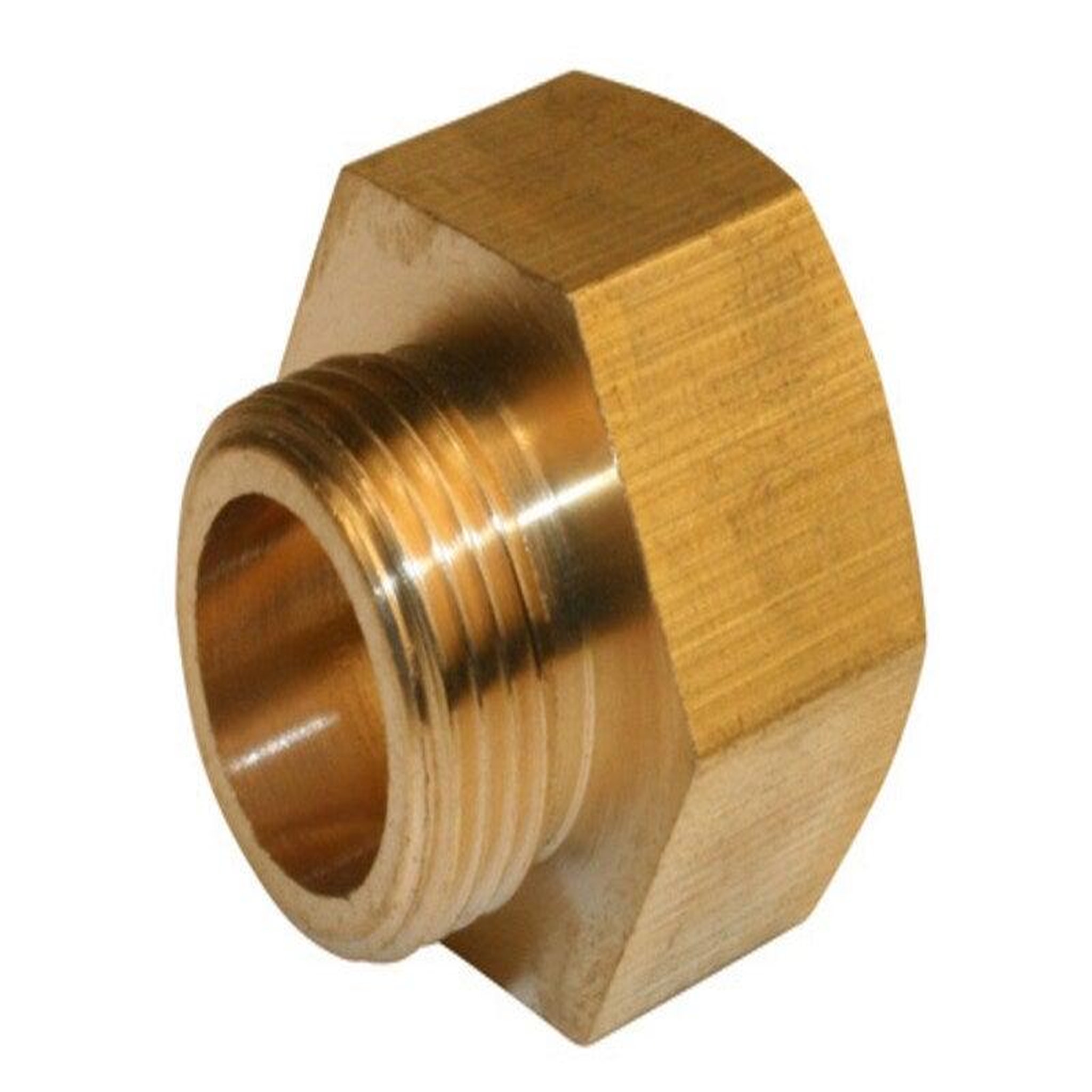 CENTRALE BRICO Mamelon à visser laiton F 40 x 49 pour cuivre