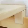 Youdoit Table de chevet à fixer sur le lit - bois naturel - 23 x 32 x 41 cm
