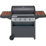 Voir la diapositive 1 : CAMPINGAZ Barbecue gaz 4 SERIES WLD IT noir 4 brûleurs sur chariot, 78x45 cm