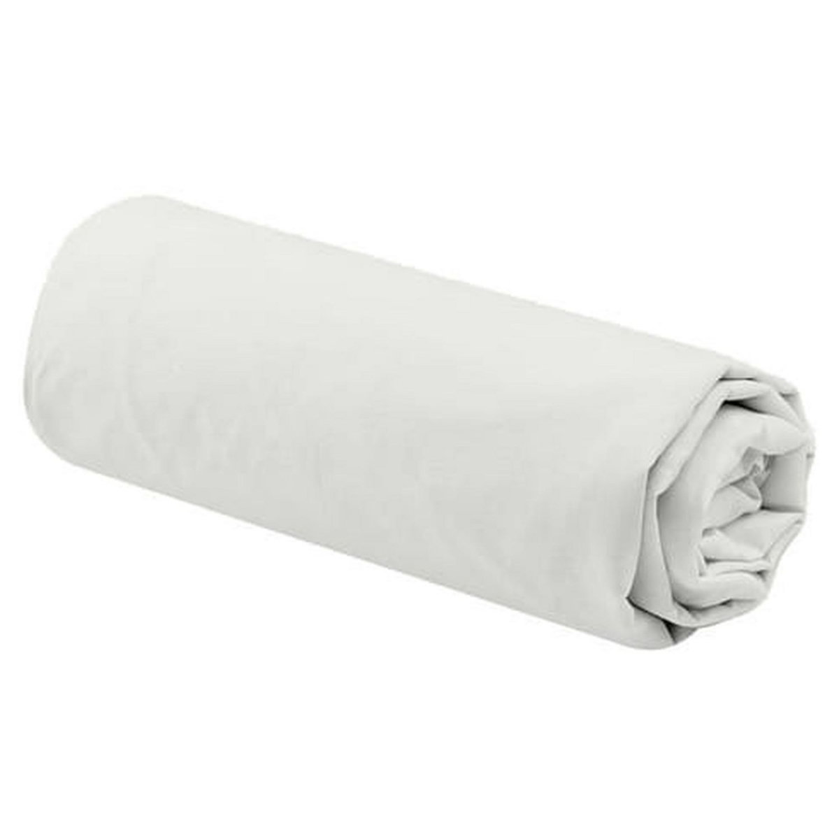 ACTUEL Drap housse uni en percale de coton 70 fils