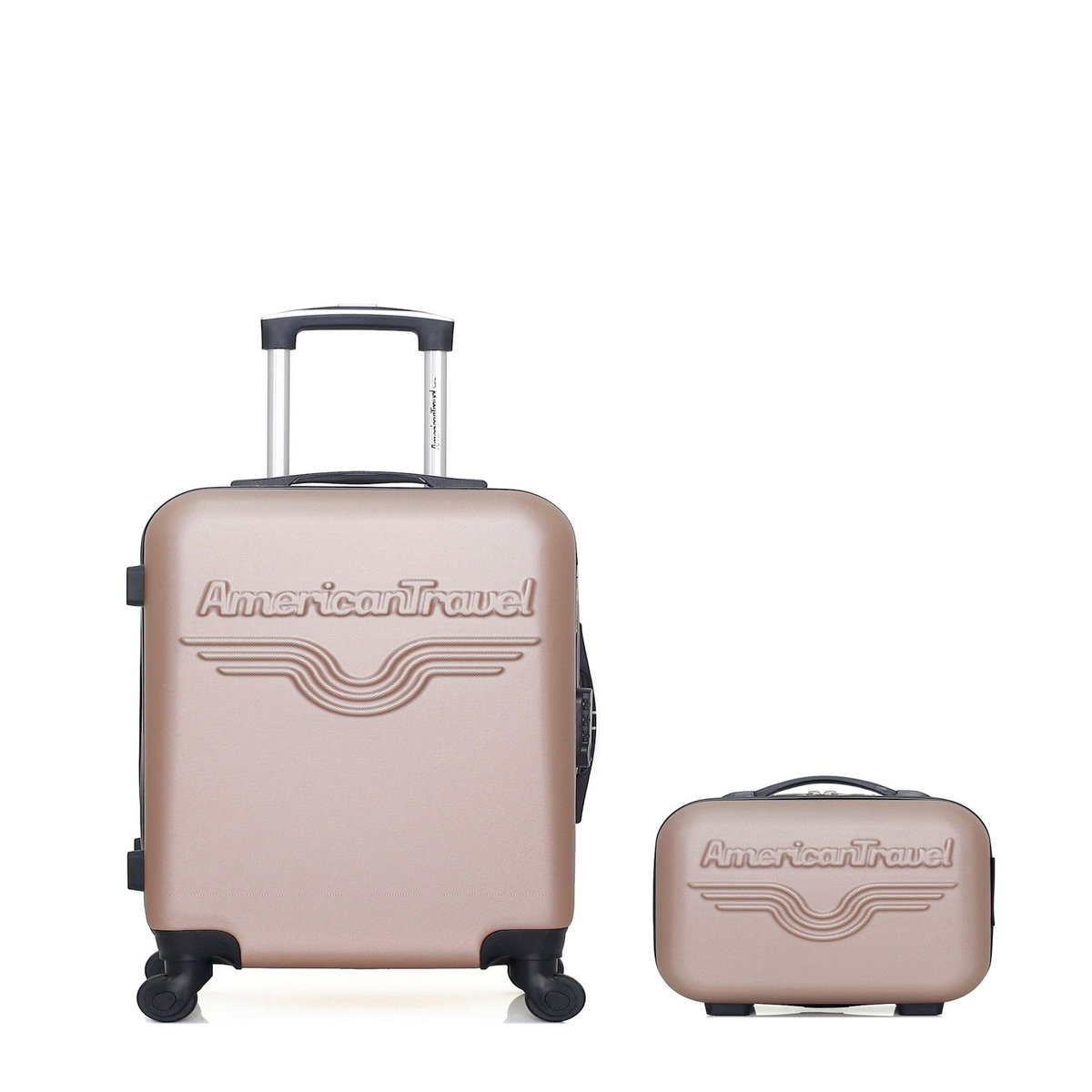 AMERICAN TRAVEL AMERICAN TRAVEL - LOT DE 2 - Valises cabine et vanity CHELSEA