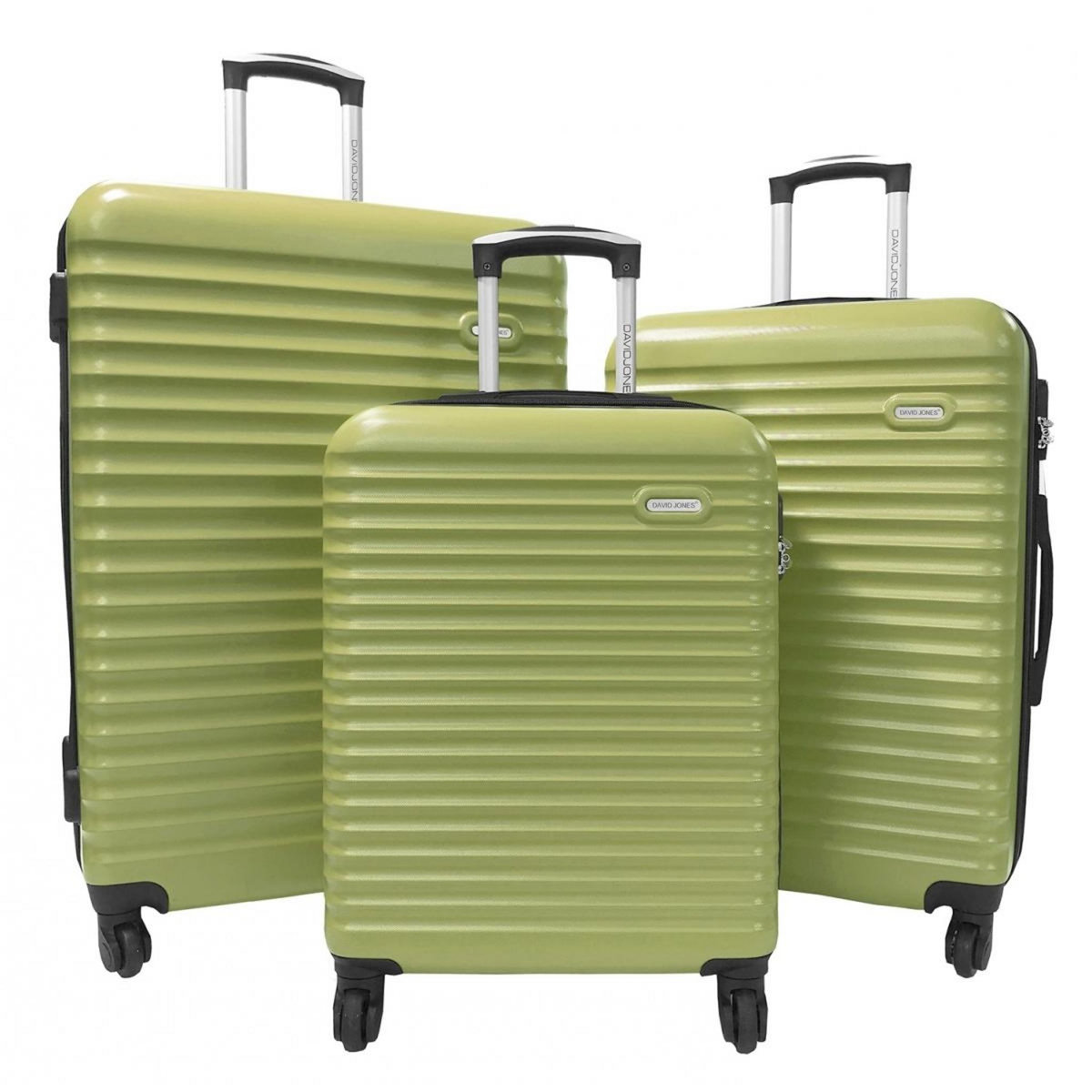 David Jones Lot 3 valises rigides dont 1 valise cabine