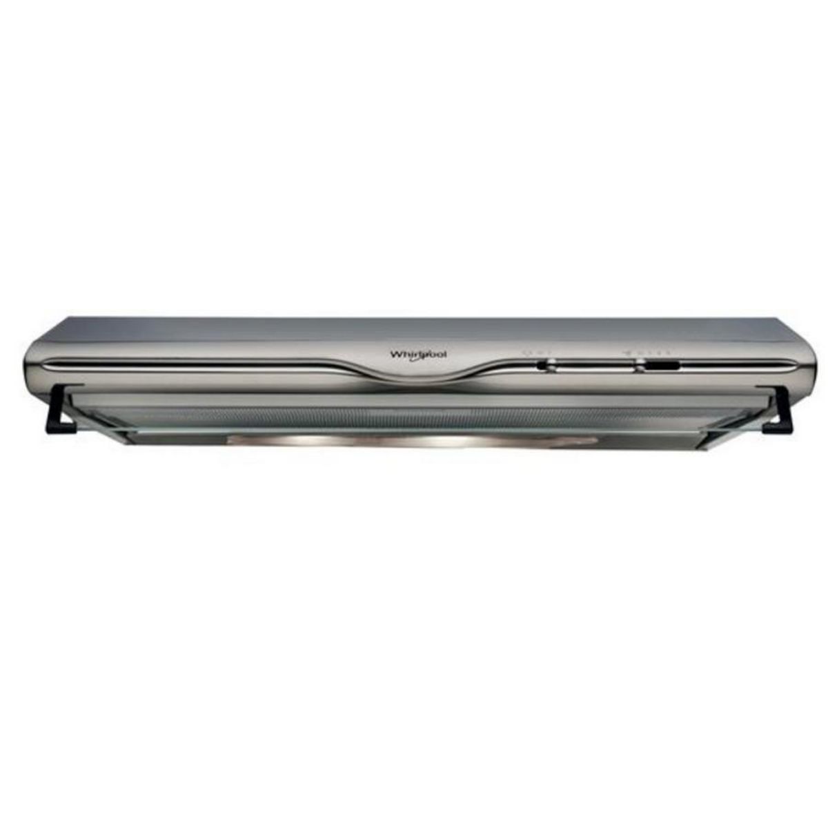 Whirlpool Hotte visière 60cm 270m3/h inox - WCN65FLX