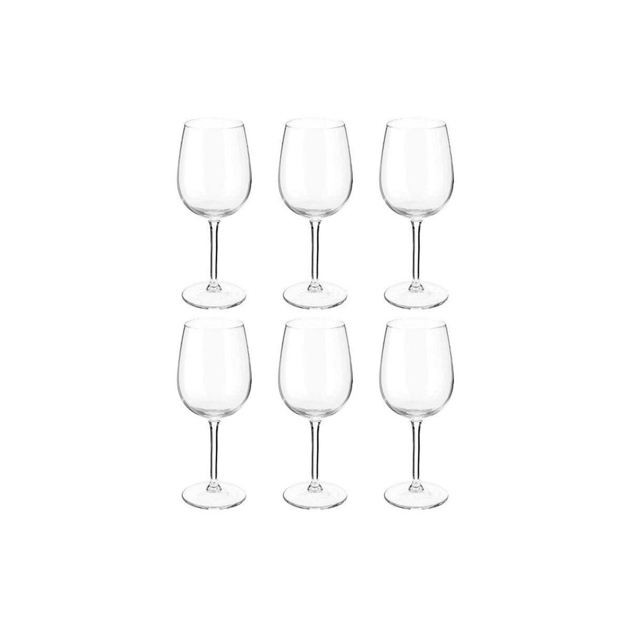 Voir la diapositive 1 : Paris Prix Lot de 6 Verres à Vin  Orpea  36cl Transparent