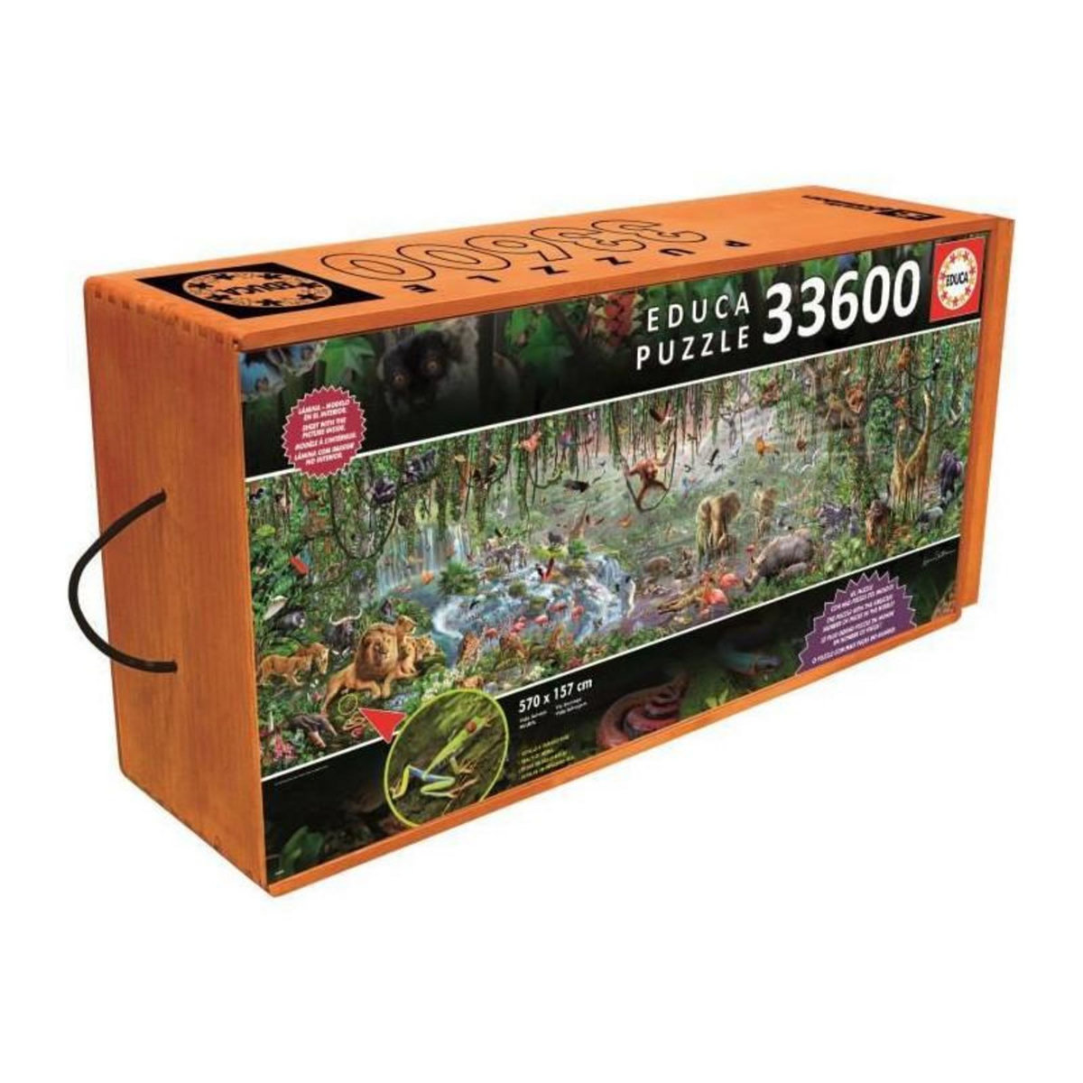 EDUCA EDUCA Puzzle La Vie Sauvage 33600 Pieces