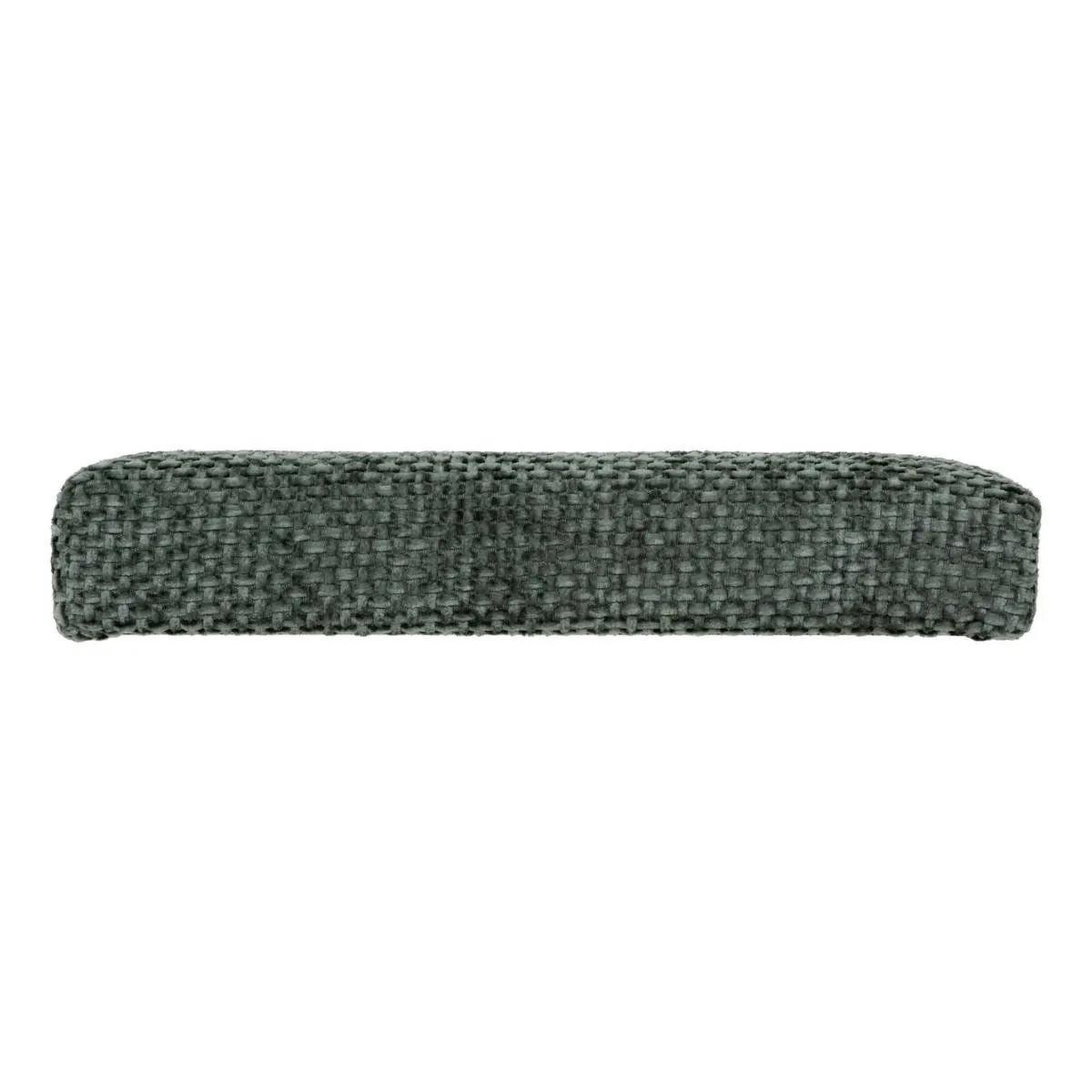 Voir la diapositive 6 : FIVE Pouf coffre pliable  velvy  31cm vert foncé