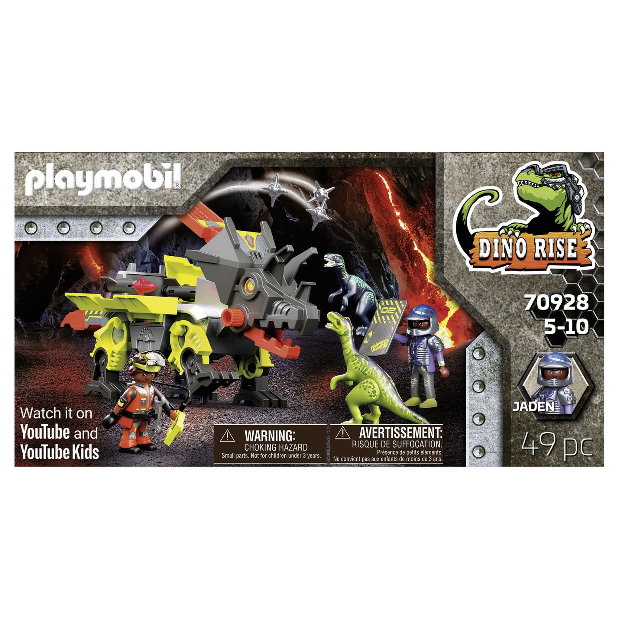 PLAYMOBIL 70928 Robo-Dino de combat