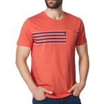 TBS T Shirt  Homme TBS Recif. Coloris disponibles : Rouge