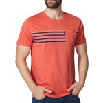 TBS T Shirt  Homme TBS Recif. Coloris disponibles : Rouge