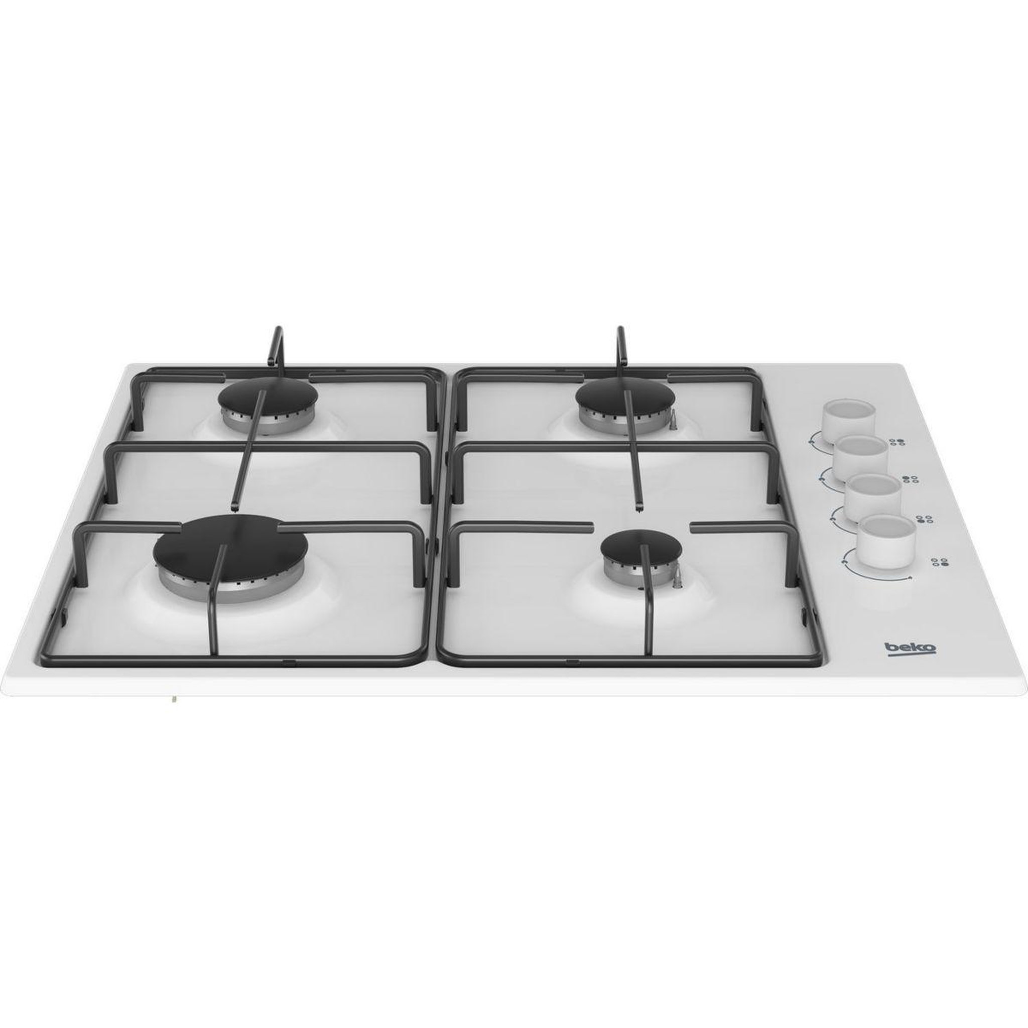 Voir la diapositive 3 : Beko Plaque gaz higg64123sw