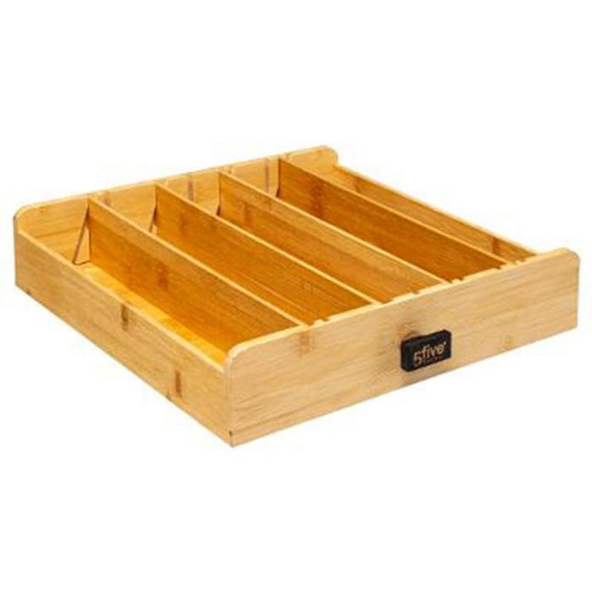 Voir la diapositive 3 : FIVE Porte-capsules tiroir  nera  33cm noir & naturel