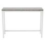 Voir la diapositive 1 : Paris Prix Console Design  Rise  110cm Gris & Blanc