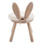 Voir la diapositive 4 : Paris Prix Chaise pour Enfant  Oreilles Lapin  56cm Naturel