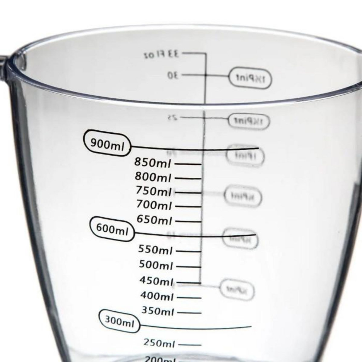 FIVE Verre Doseur  Gradué  900ml Transparent