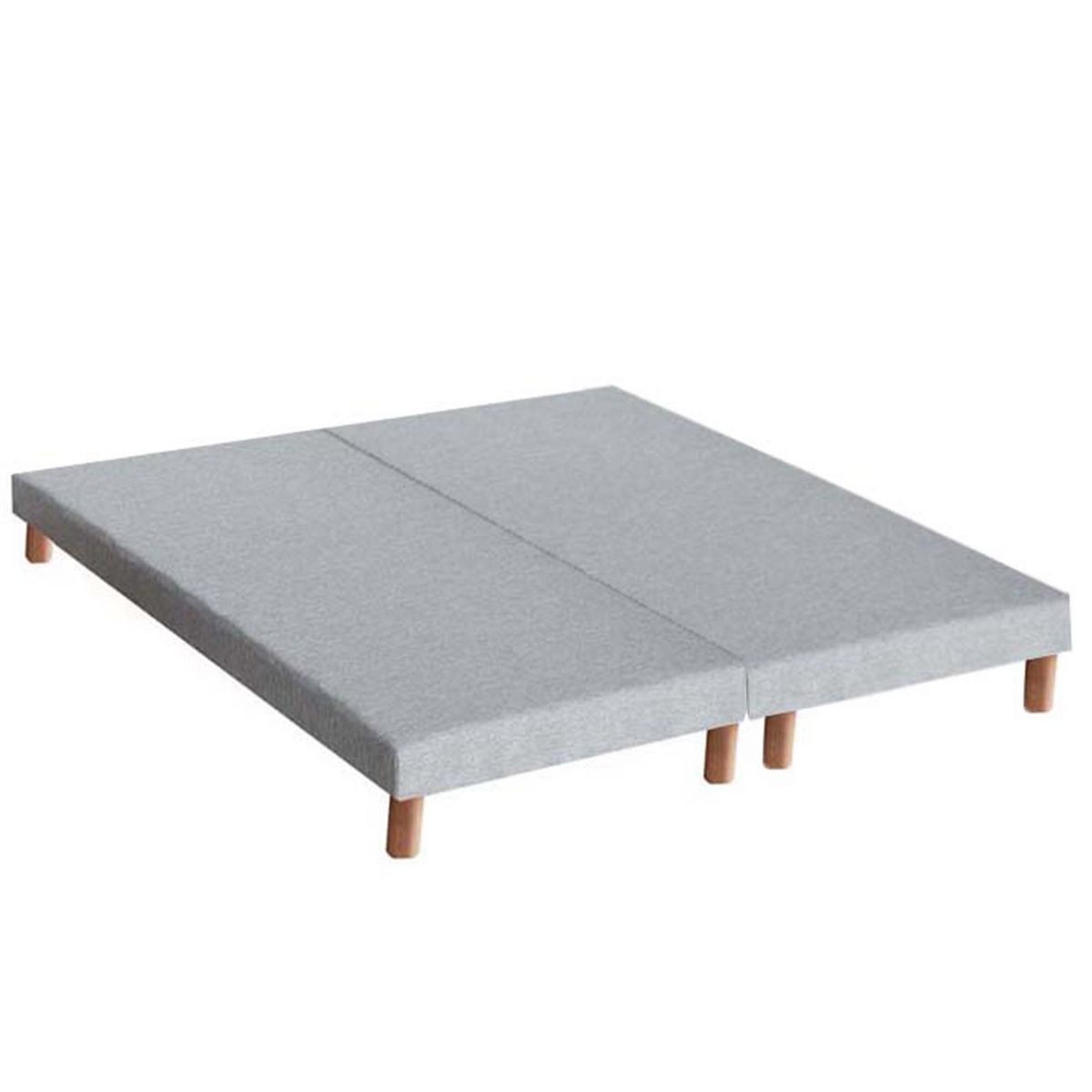 IDLITERIE Ensemble matelas Ressort 7 zones + sommier + oreiller + couette - FABRICATION FRANCAISE