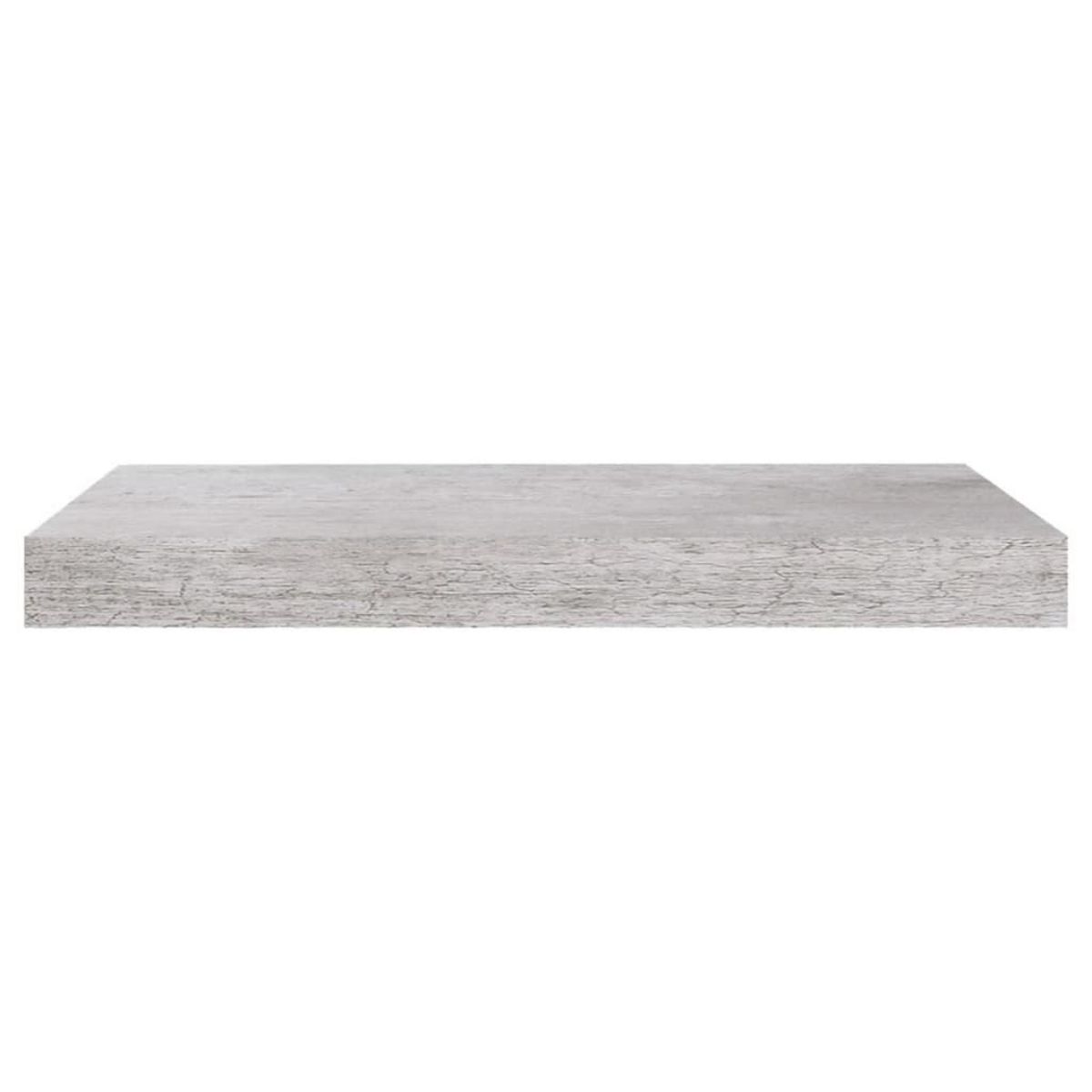 VIDAXL Etagere murale flottante gris beton 50x23x3,8 cm MDF