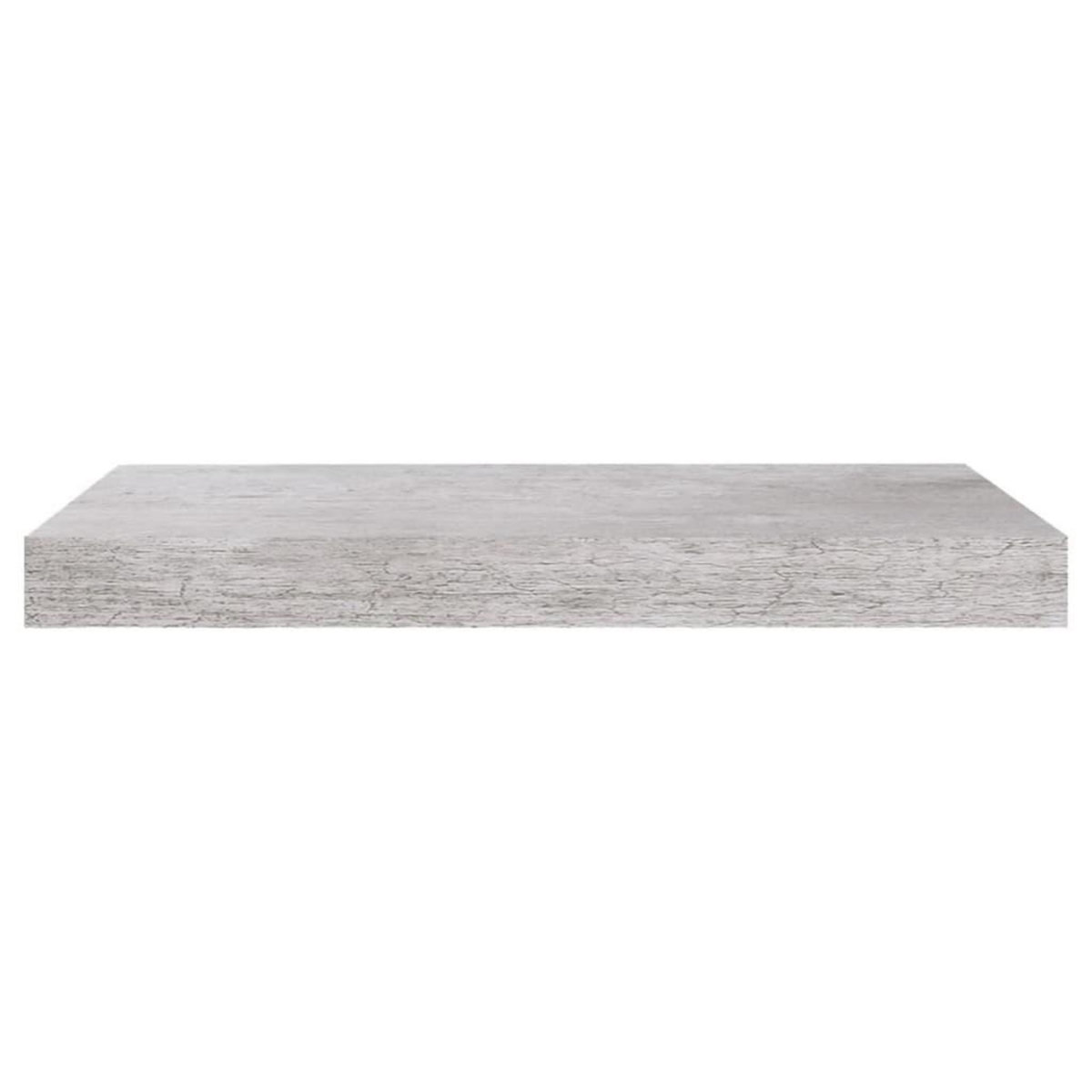 VIDAXL Etagere murale flottante gris beton 50x23x3,8 cm MDF