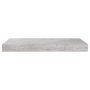 Voir la diapositive 4 : VIDAXL Etagere murale flottante gris beton 50x23x3,8 cm MDF