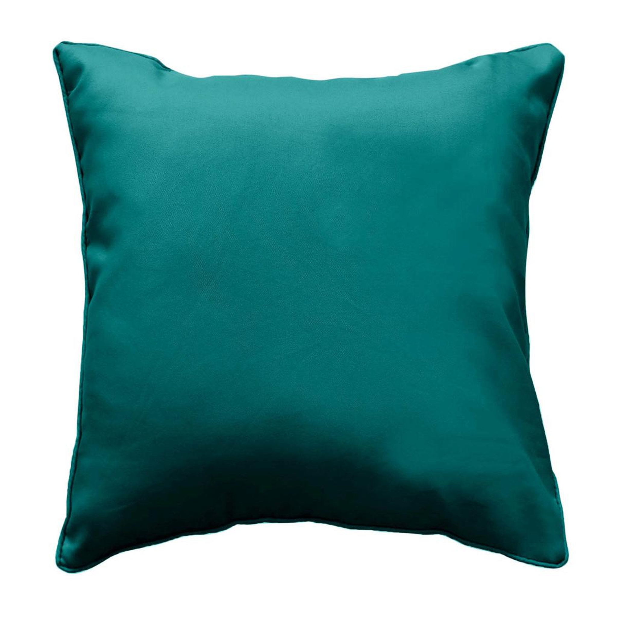 Douceur d'Intérieur Coussin déco  essentiel  40x40cm bleu paon