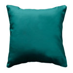 Paris Prix Coussin Déco  Essentiel  40x40cm Bleu Paon