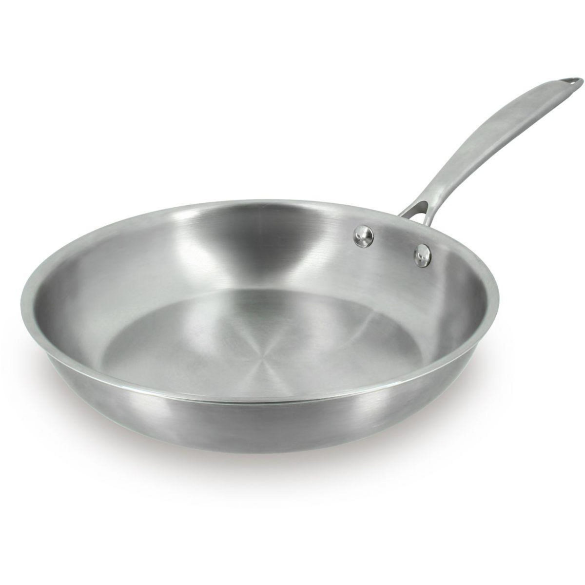 MENASTYL Batterie de cuisine 2 poeles Trinox 24/28cm